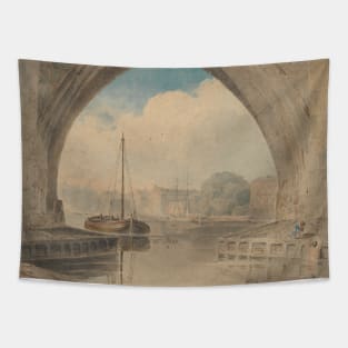 The Bridge by John Varley Tapestry