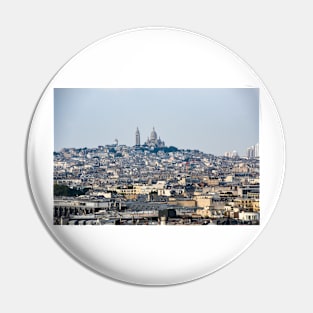 Paris Skyline Pin