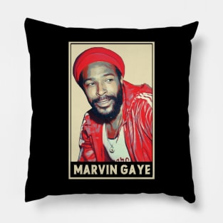 Red Style Marvin Gaye Pillow