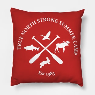 True North Strong Summer Camp (2) Pillow