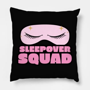 Sleepover Squad Slumber Party Pajamas Pillow