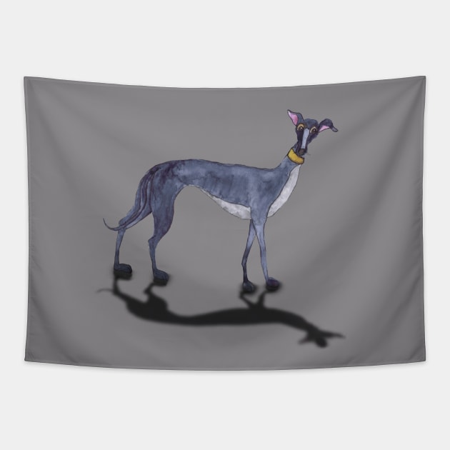 GREYHOUND Tapestry by haresandcritters