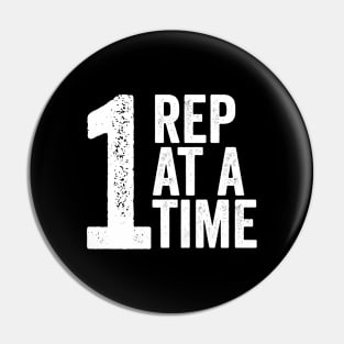 One Rep At A Time Pin