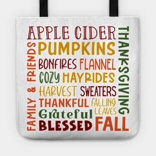 I Love Fall Tote