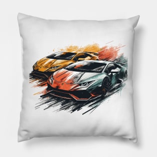 Lamborghini huracan Pillow