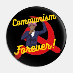 Neo Yokio Communism Forever Pin