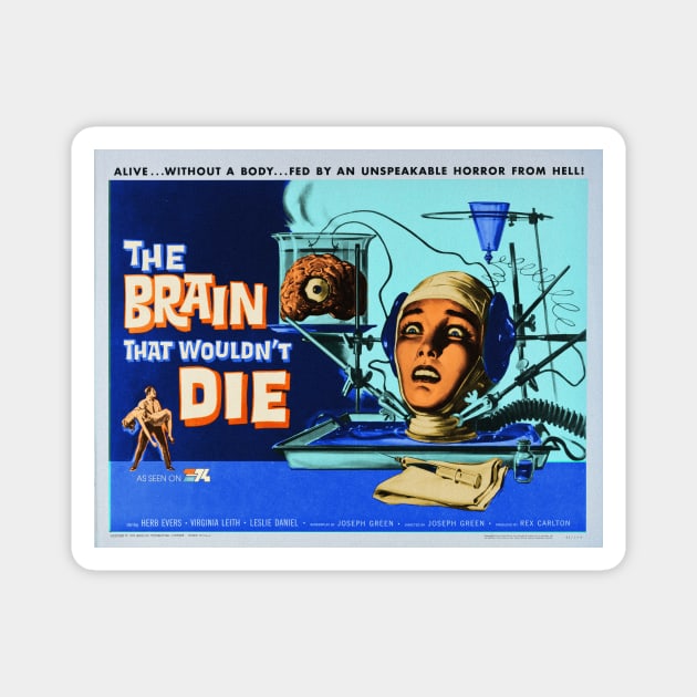 The Brain that Wouldn't Die Magnet by OSI 74