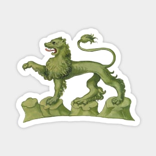 Alchemy Green Lion Magnet