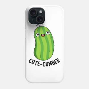 CuteCumber Cute Cucumber Pun Phone Case