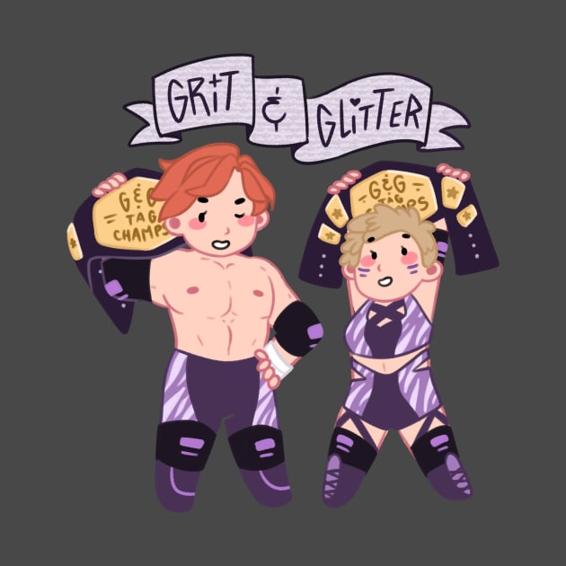Grit & Glitter Tag Team Champions by Grit & Glitter