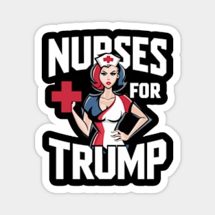 Nurses For Trump Election Usa America Nurse Magnet