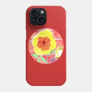 Reid Hall Rose Watercolor Phone Case