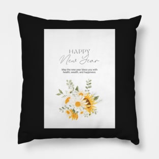 Happy New Year (Greeting Card) 05 Pillow