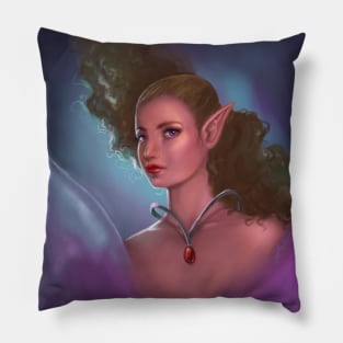 The elf - portrait Pillow