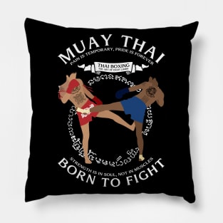 Muay Thai Born to Fight Pillow