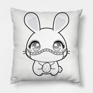 Quarantine Bunny Pillow