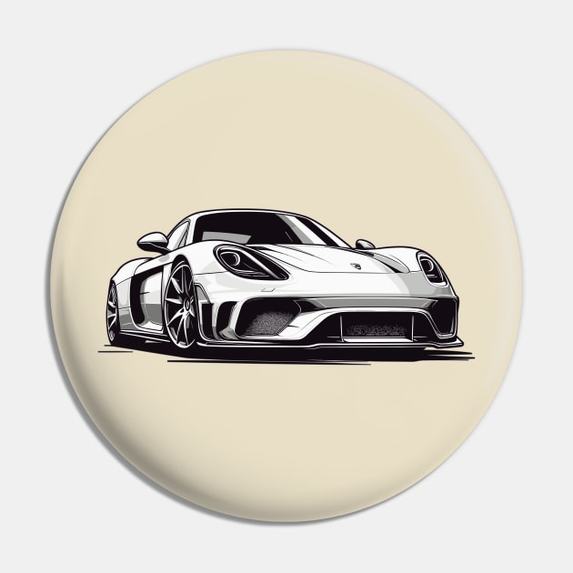 Porsche Carrera GT Pin by Vehicles-Art