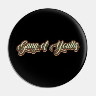 vintage tex Gang of Youths Pin