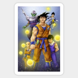 DBZ Sticker for Sale by LeWill  Dragones, Letras abecedario para  imprimir, Pegatinas