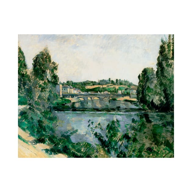 The Bridge and Dam at Pontoise by Paul Cezanne by Classic Art Stall