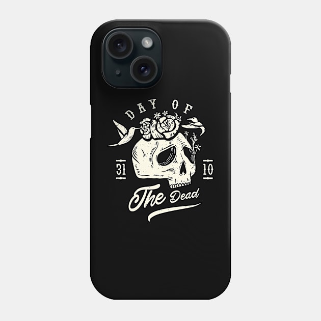 Halloween Skull Phone Case by LAPublicTees