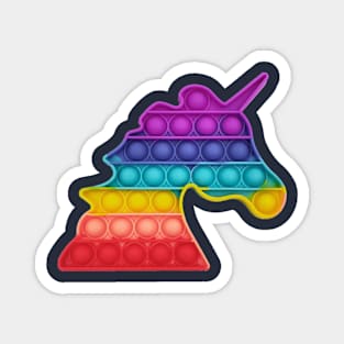 Pop it unicorn Magnet