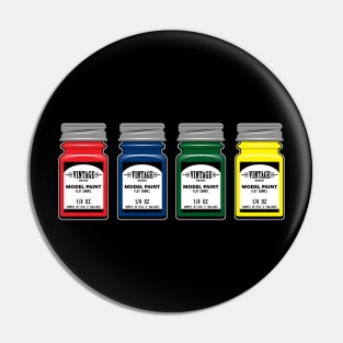 Model Paint Jars Pin