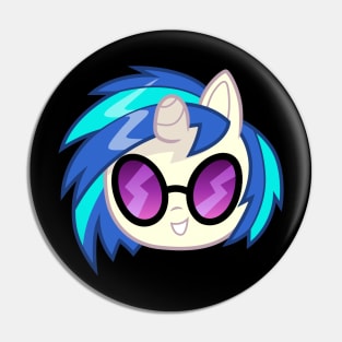 DJ-Pon3 face Pin