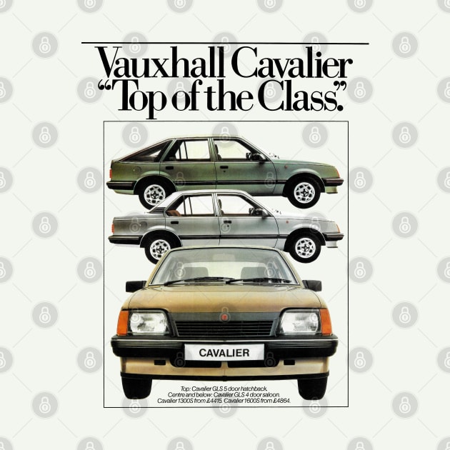 VAUXHALL CAVALIER - advert by Throwback Motors