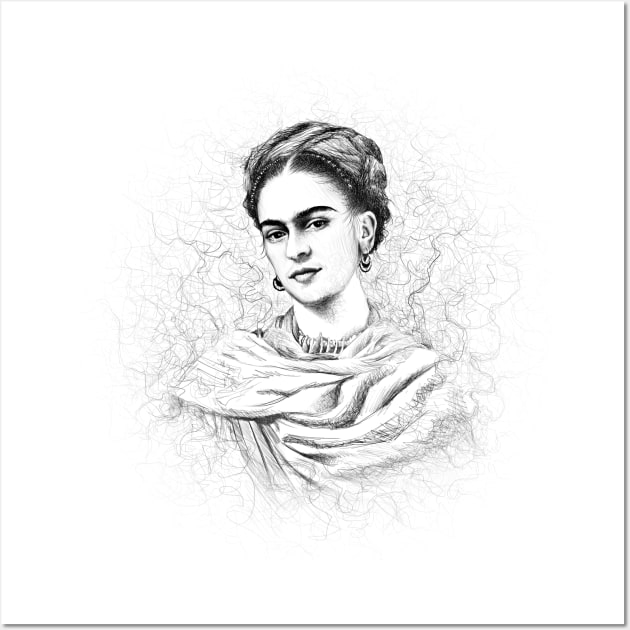 Frida Kahlo Drawing - Frida - Posters And Art Prints | Teepublic