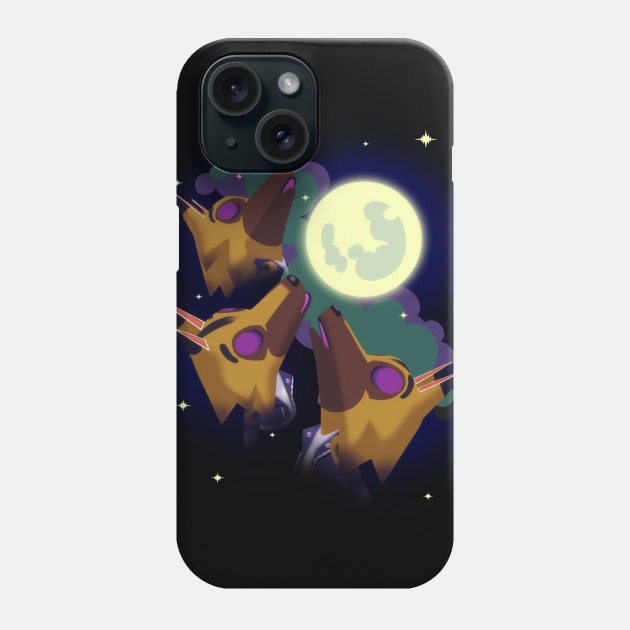 Three Kyle Moon Phone Case by GalooGameLady