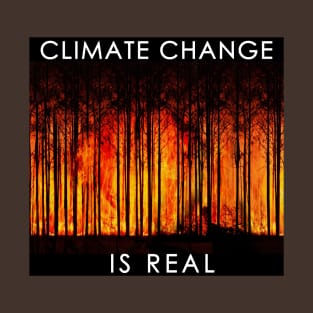 Climate Change is Real #1 T-Shirt