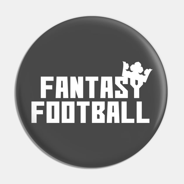 Fantasy Football King Queen Pin by YellowhammerSweetTees