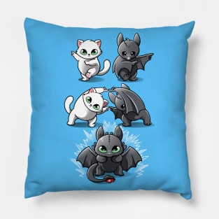 Night fury fusion Pillow