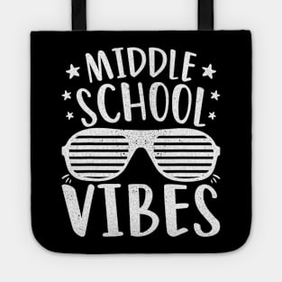 Middle School Vibes Teacher Student First Day Of School 2023 Tote