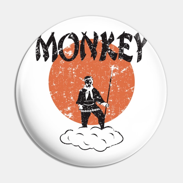 Monkey Magic Pin by VEKTORKITA