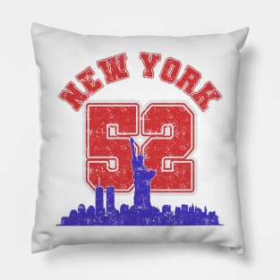 New York Vintage Varsity 52 Pillow