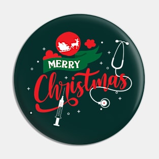 health worker merry christmas Pin