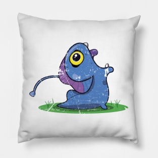 The Sea Beast blue monster Pillow