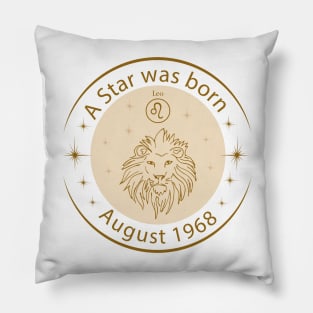 Birthday T-Shirt - Zodiac Leo Pillow