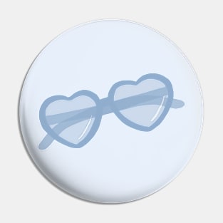 Heart Sunnies - Blue Pin