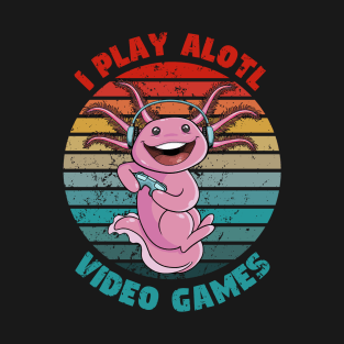 Axolotl Video Game T-Shirt