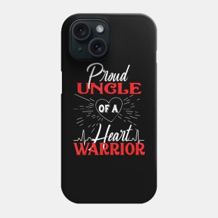 Proud Uncle of a Heart  CHD Awareness Phone Case