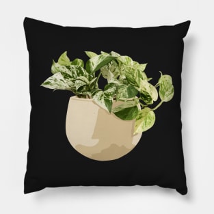 Epipremnum Marble Queen Pillow