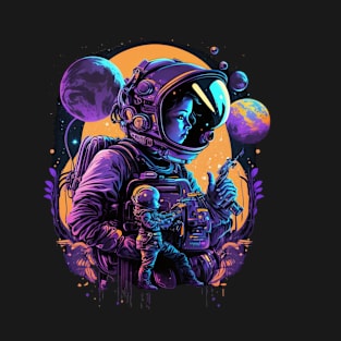 astronaut mom T-Shirt