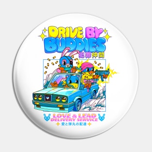 Drive by Buddies Pin