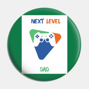 Next Level Dad Pin