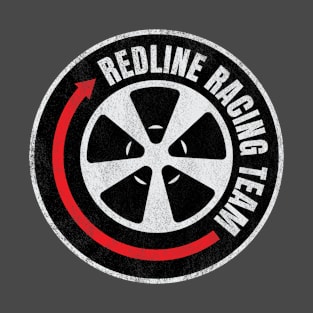 Redline Racing Team Wheel (Alt Worn - Asphalt) T-Shirt