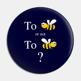 To Be or not To Be Cute Shakespeare Quote Pin