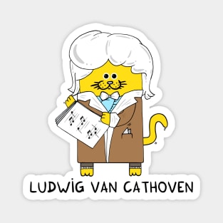 Ludwig van Cathoven Magnet